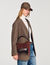 Borsa a secchiello TANGOSO frange