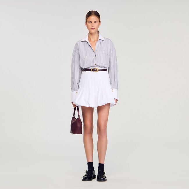 Camicia oversize a righe