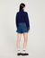 Cardicoat in maglia e denim