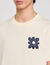 T-shirt con dettaglio a fiore