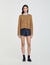 Cardigan con colletto dotato di volant