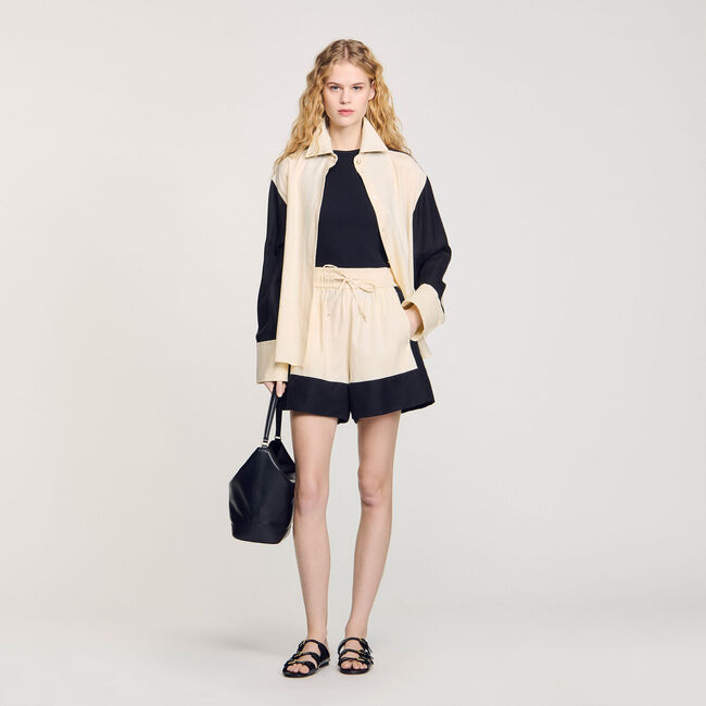 Shorts bicolor