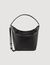 Borsa a secchiello in pelle