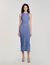 Abito midi in maglia
