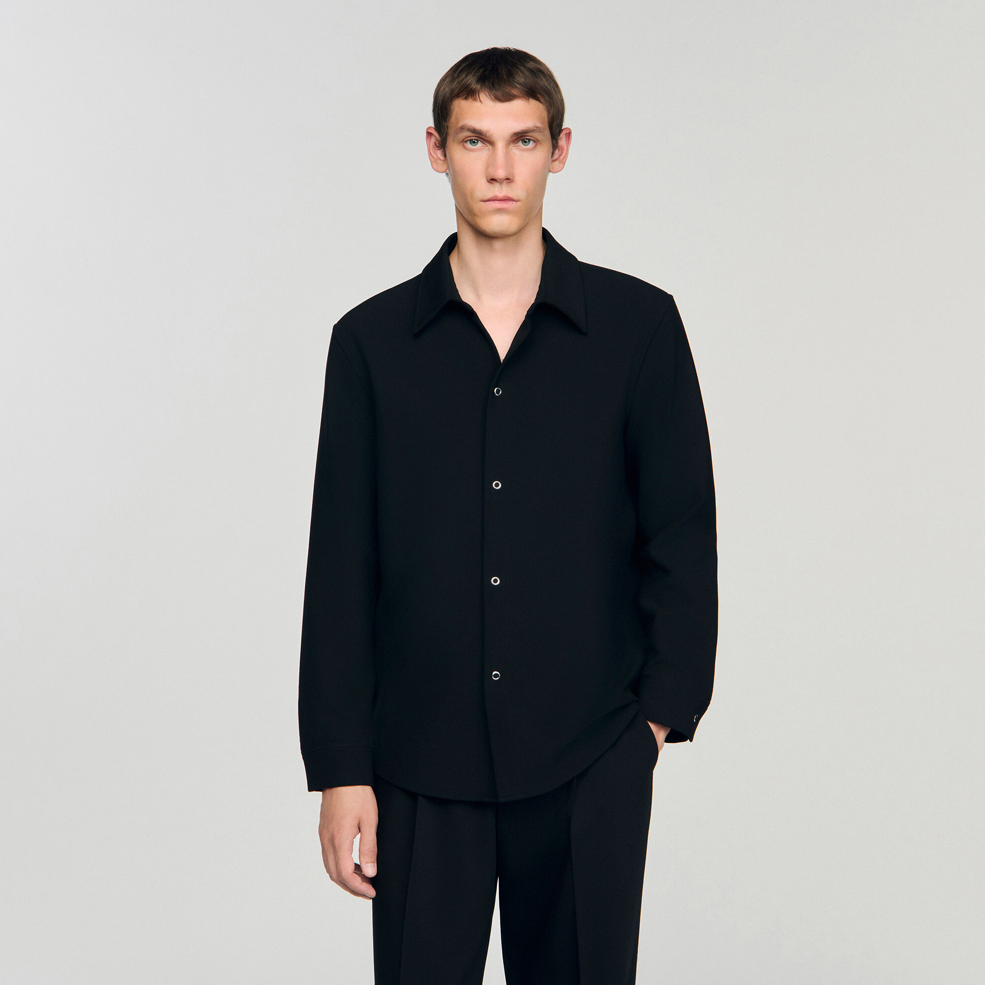Camicia a maniche lunghe