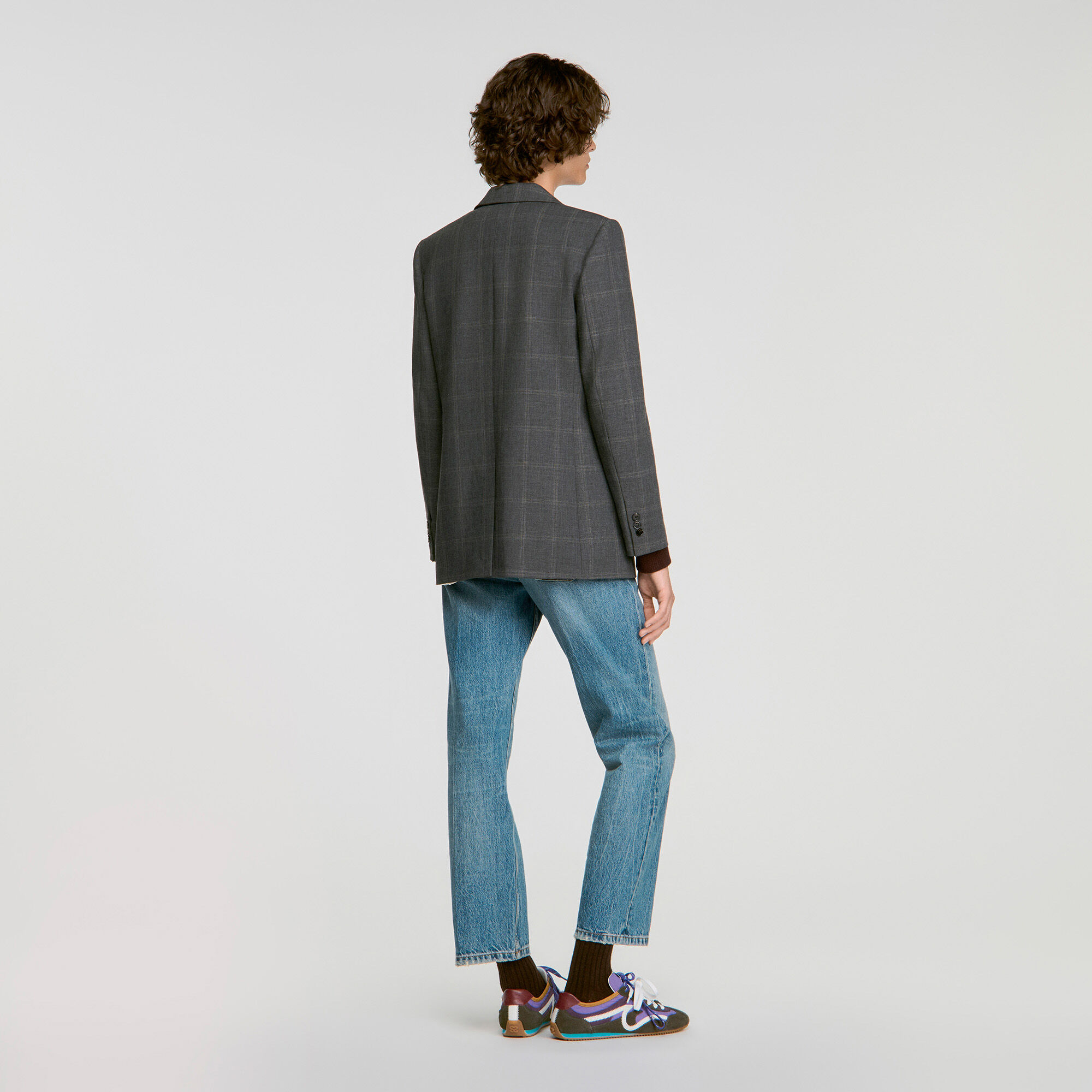Giacca da tailleur a quadri