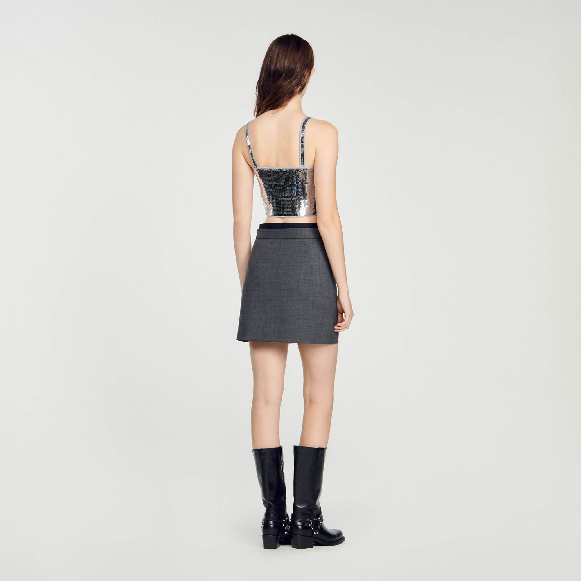 Reggiseno con paillettes