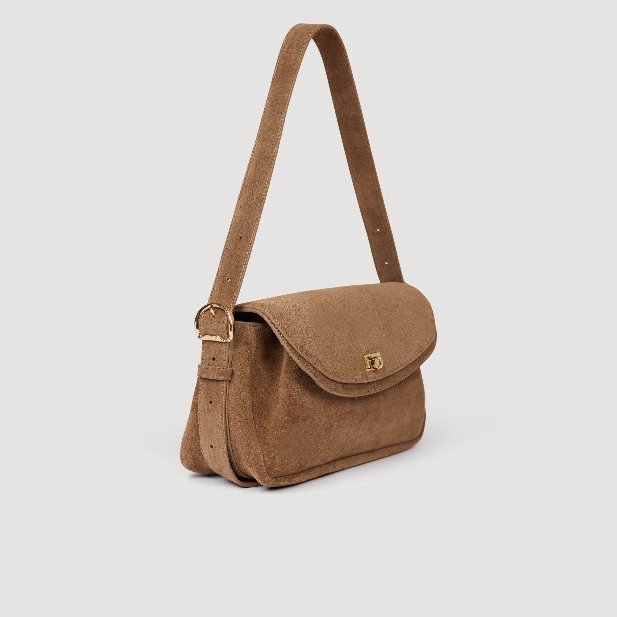 Borsa in pelle scamosciata Le Mambo