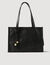 Shopping bag in morbida pelle