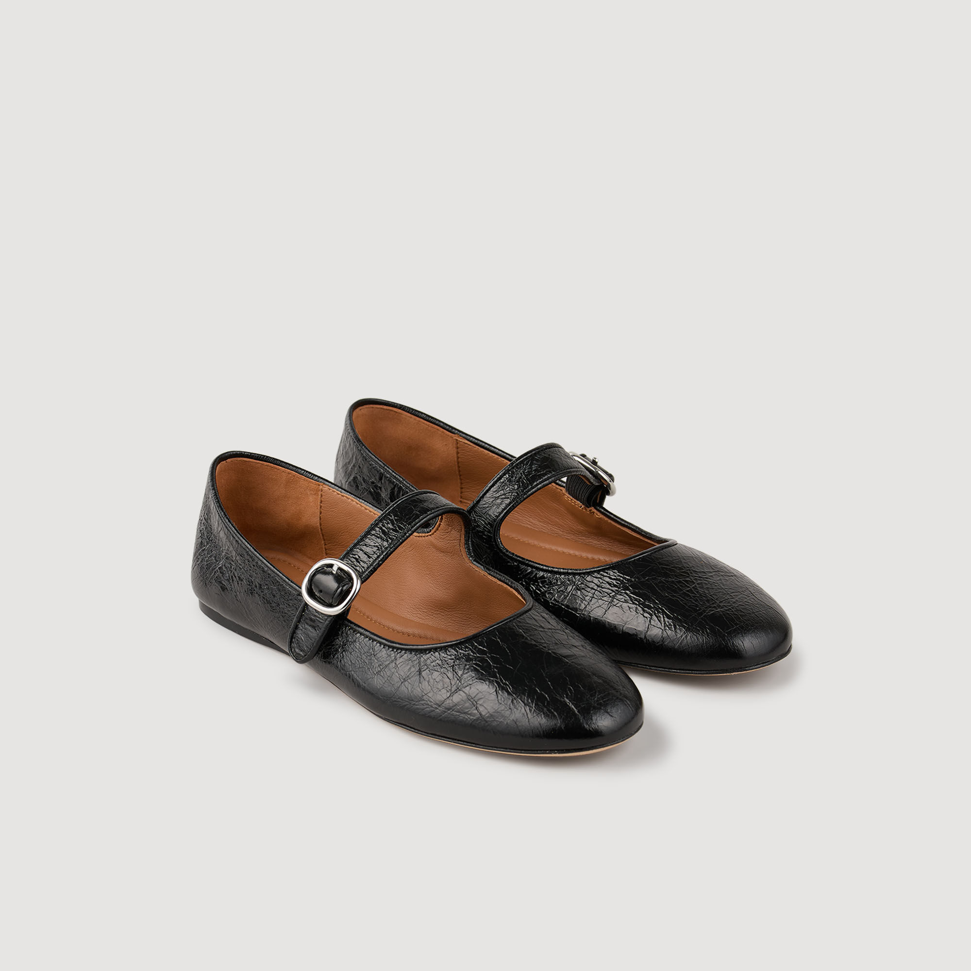 Ballerine in pelle lucida