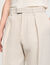 Pantaloni larghi con pieghe