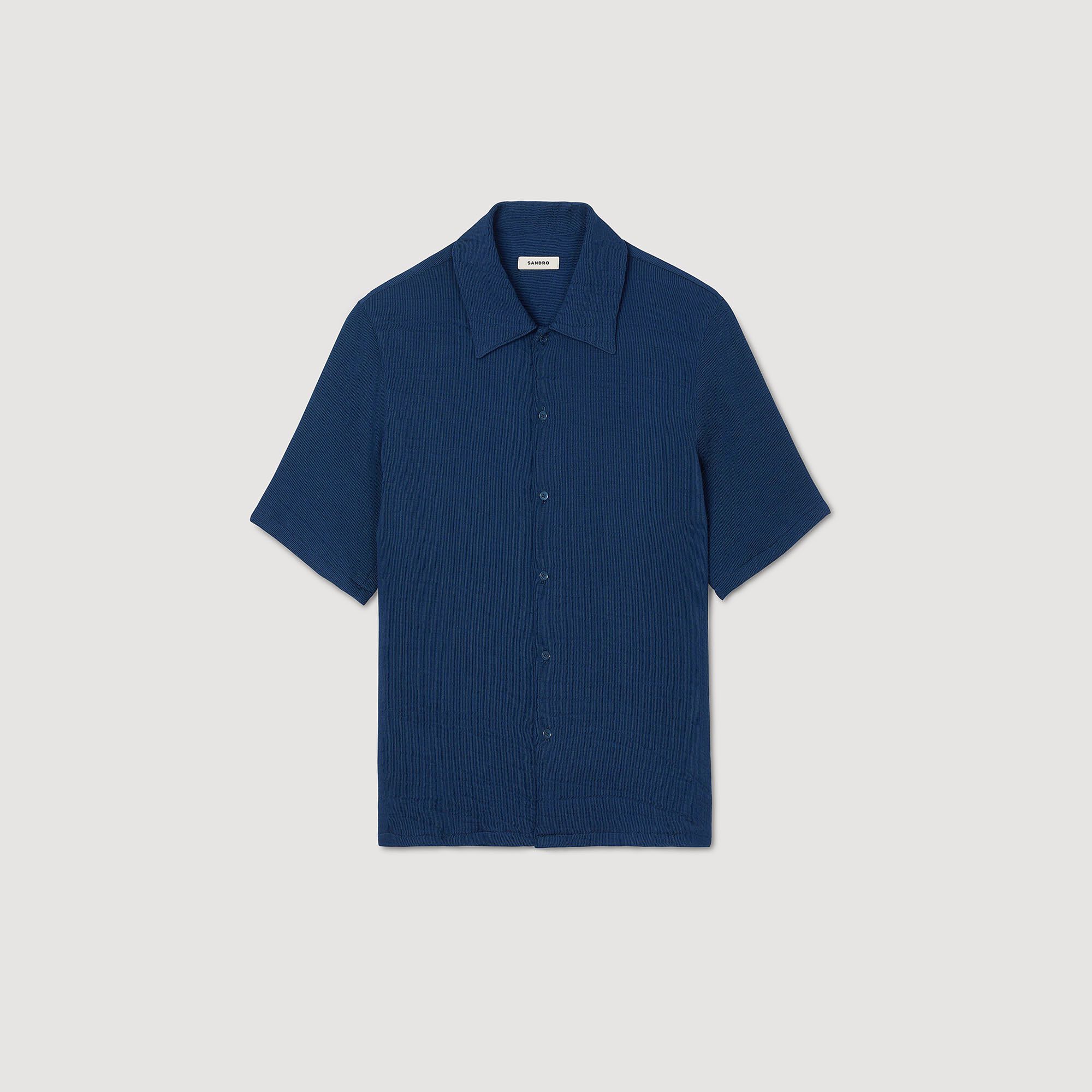 Camicia plissettata