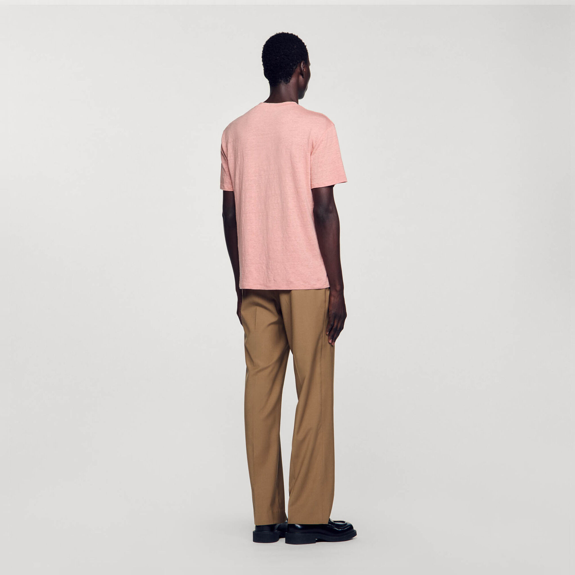 T-shirt in lino certificato