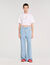 T-shirt con dettaglio volant