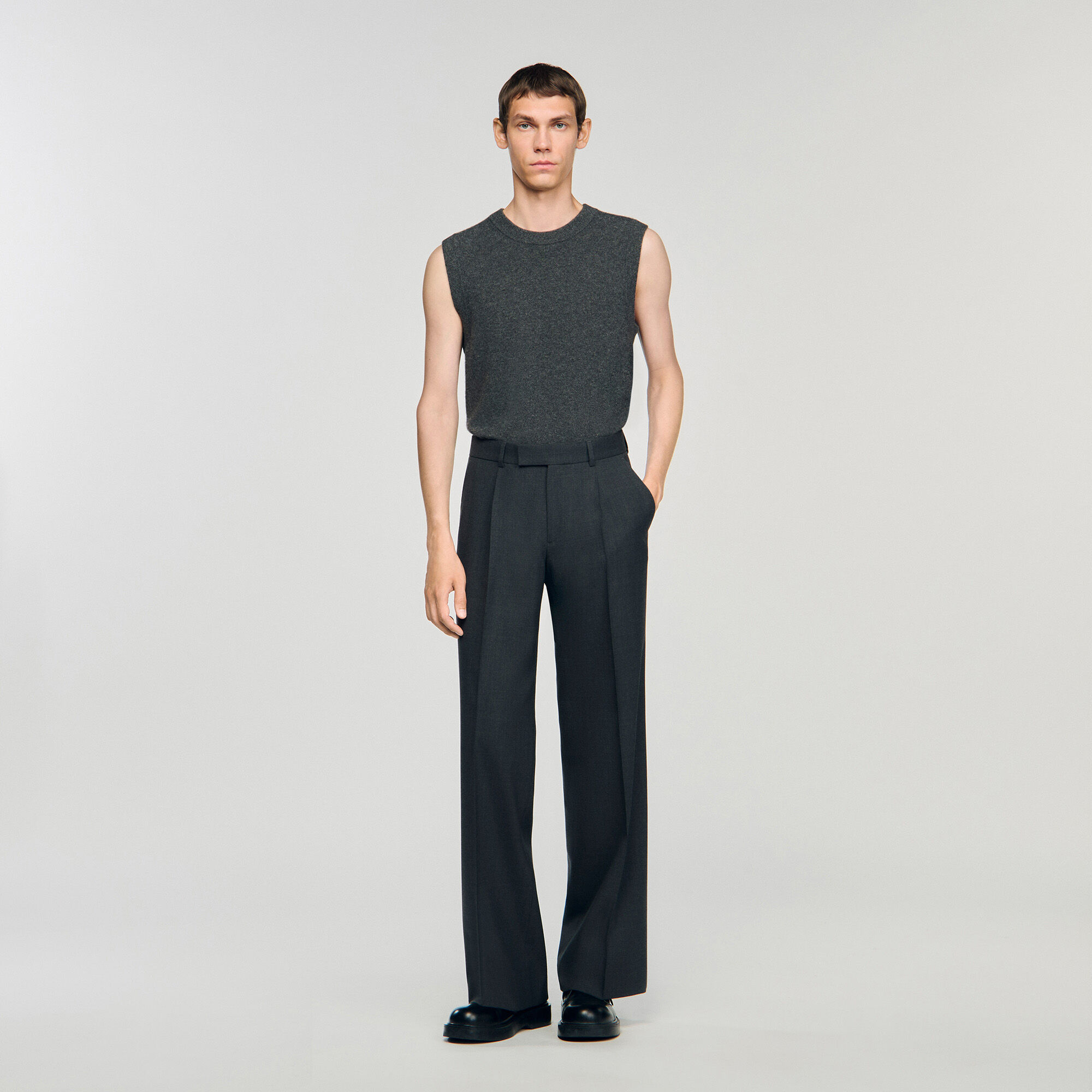 Pantaloni da abito in lana