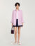 Camicia a righe glitterata