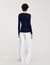 Cardigan in maglia a coste