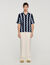 Camicia di lino stampata