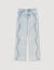 Jeans con fasce glitterate