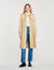Trench plissettato con cintura