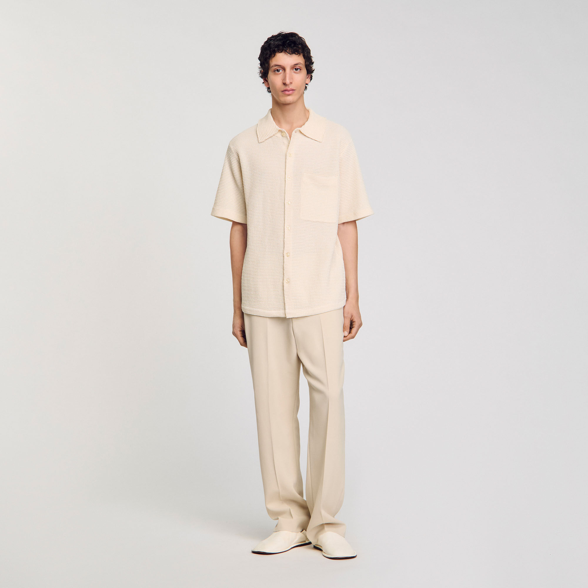 Camicia a nido d'ape