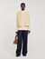 Cardigan smanicato montone scamosciato