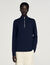 Maglia in lana con collo con zip