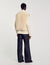 Cardigan smanicato montone scamosciato