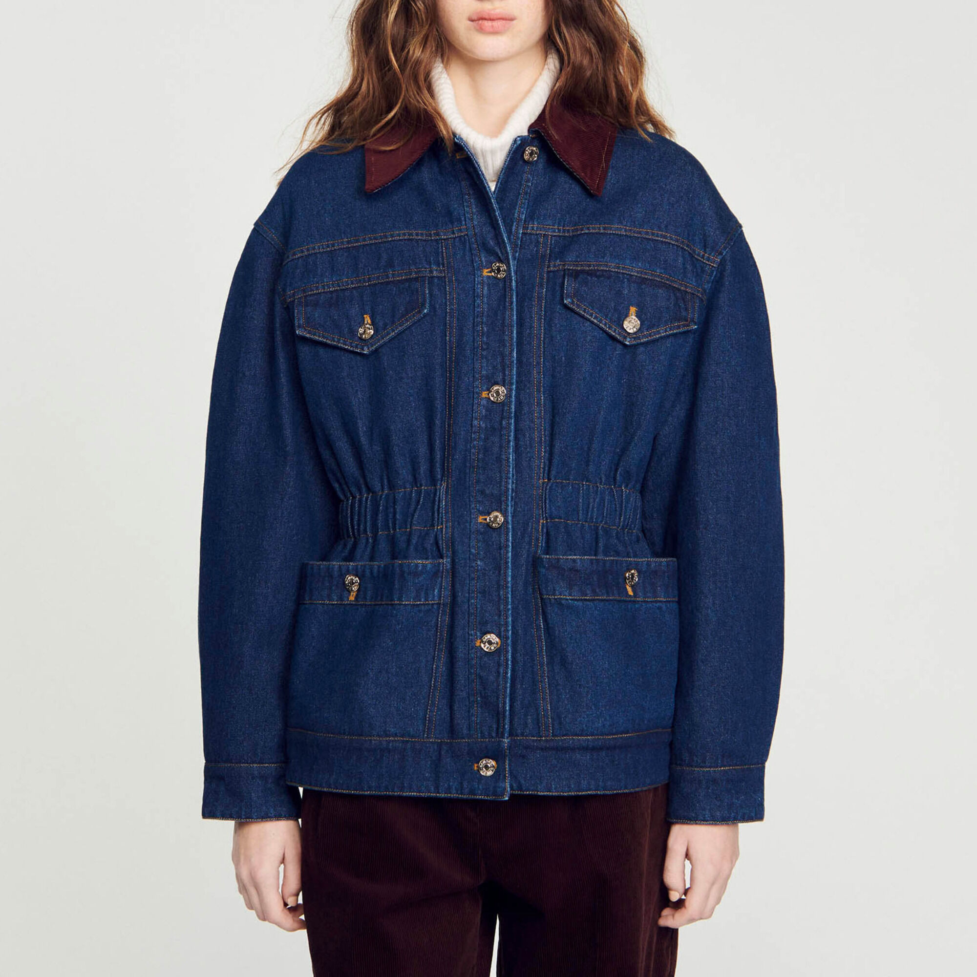 Giacca in jeans double face