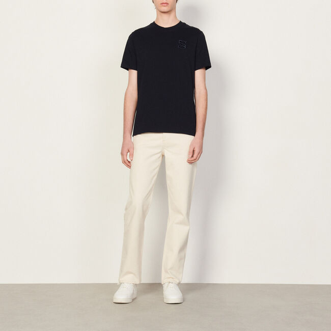 T-shirt ricamata