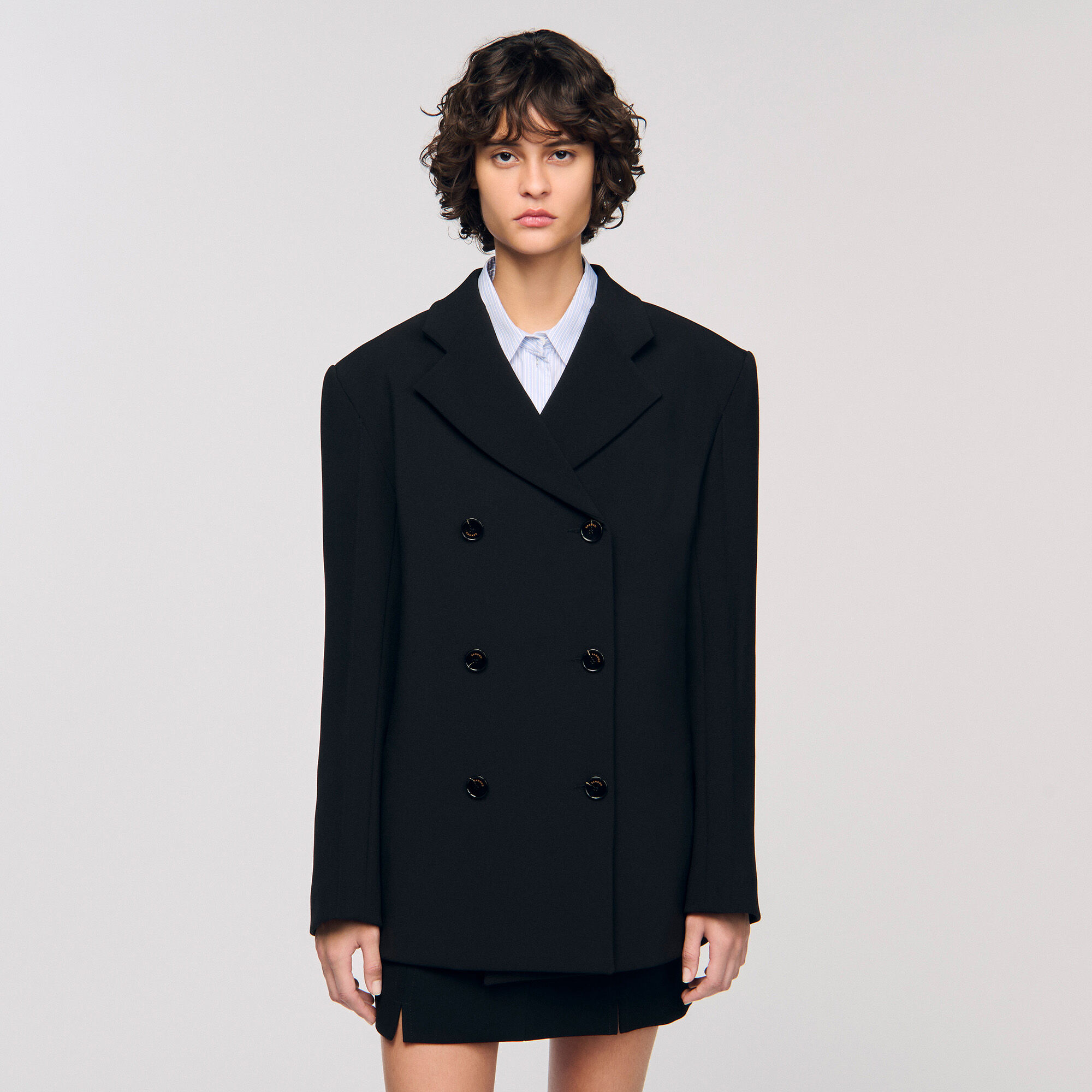 Giacca da tailleur incrociata