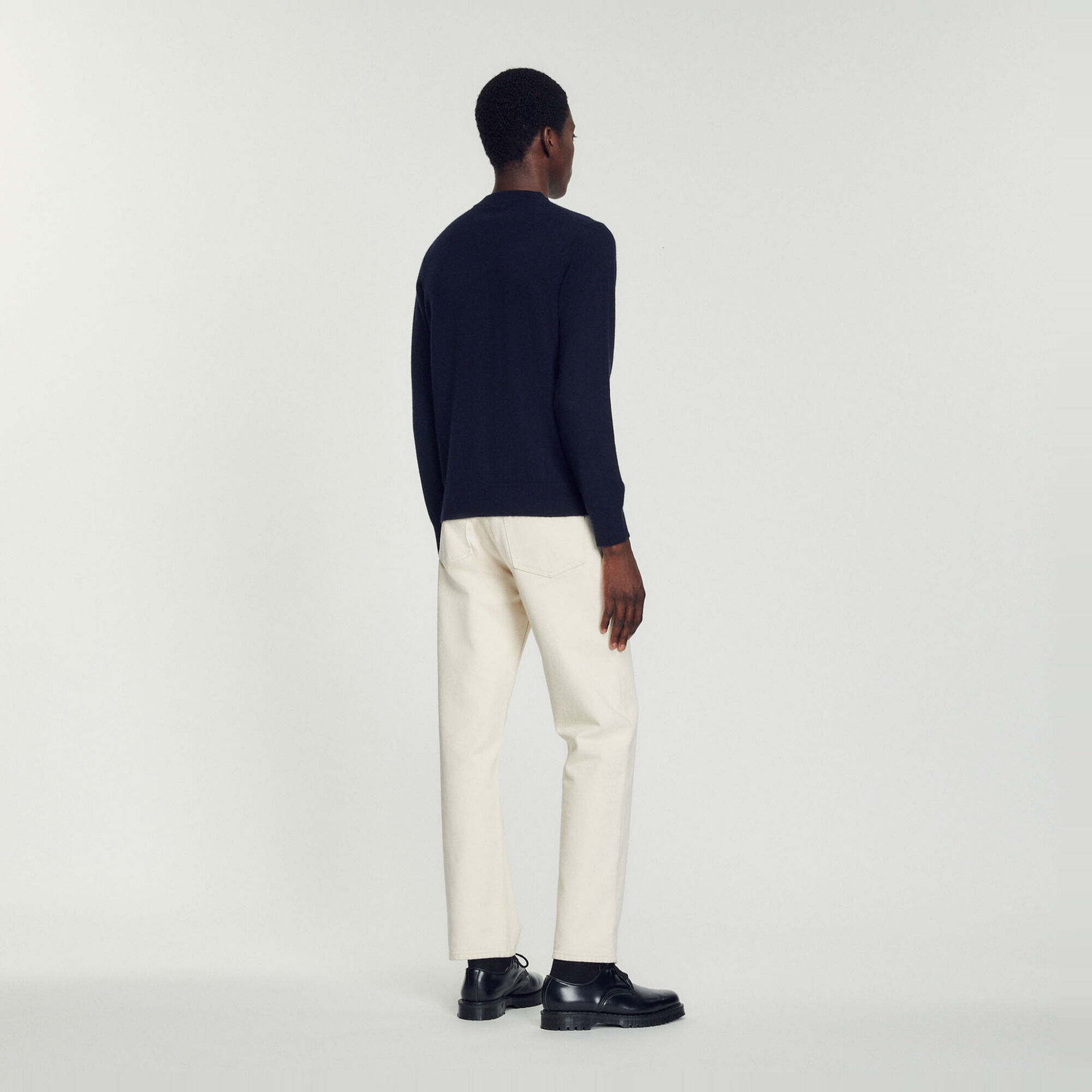 Pullover in maglia di lana merino