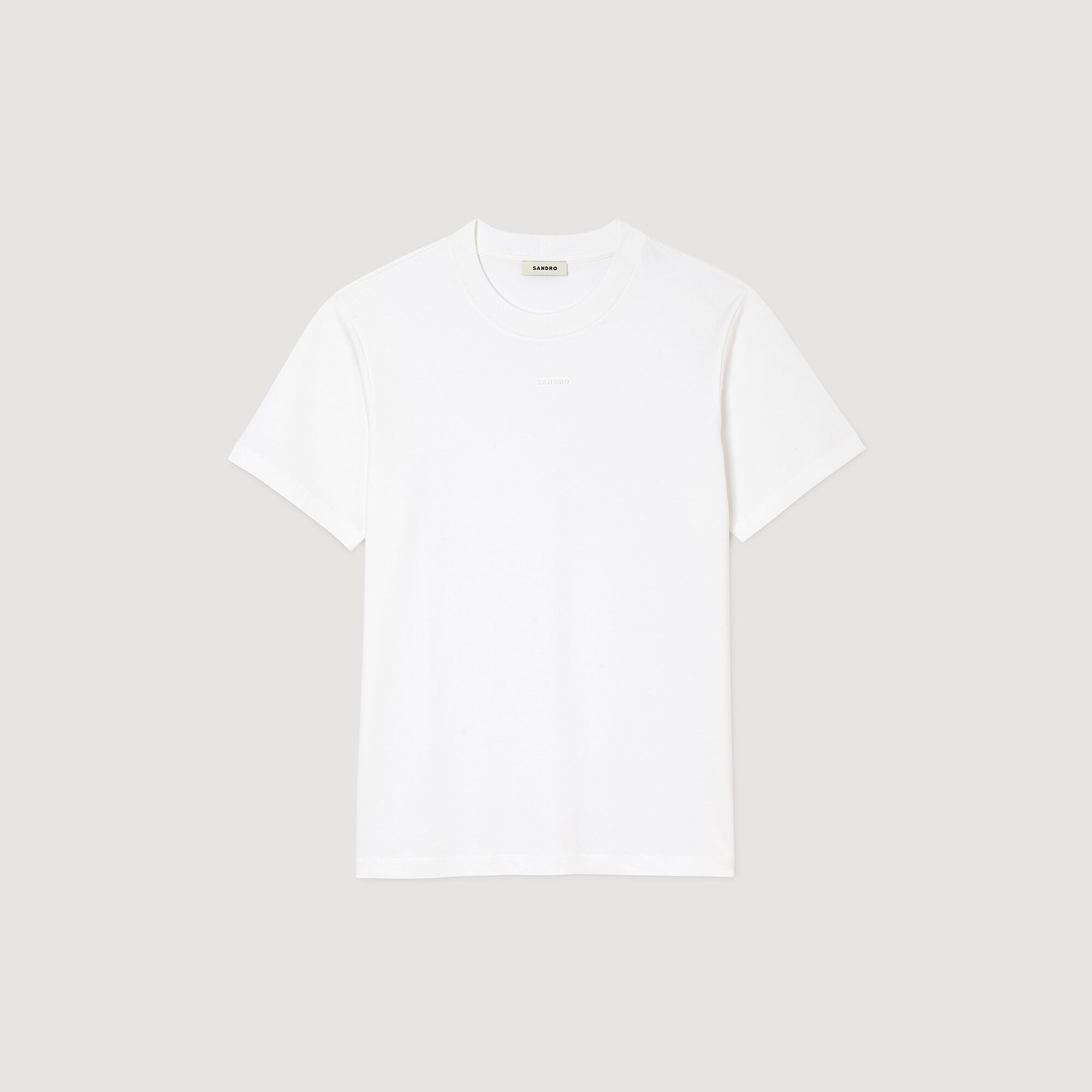 T-shirt in cotone con logo