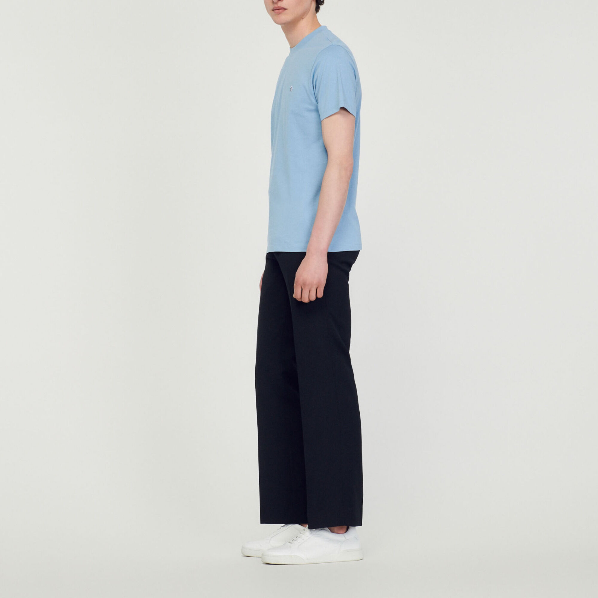 T-shirt con applicazione Square Cross