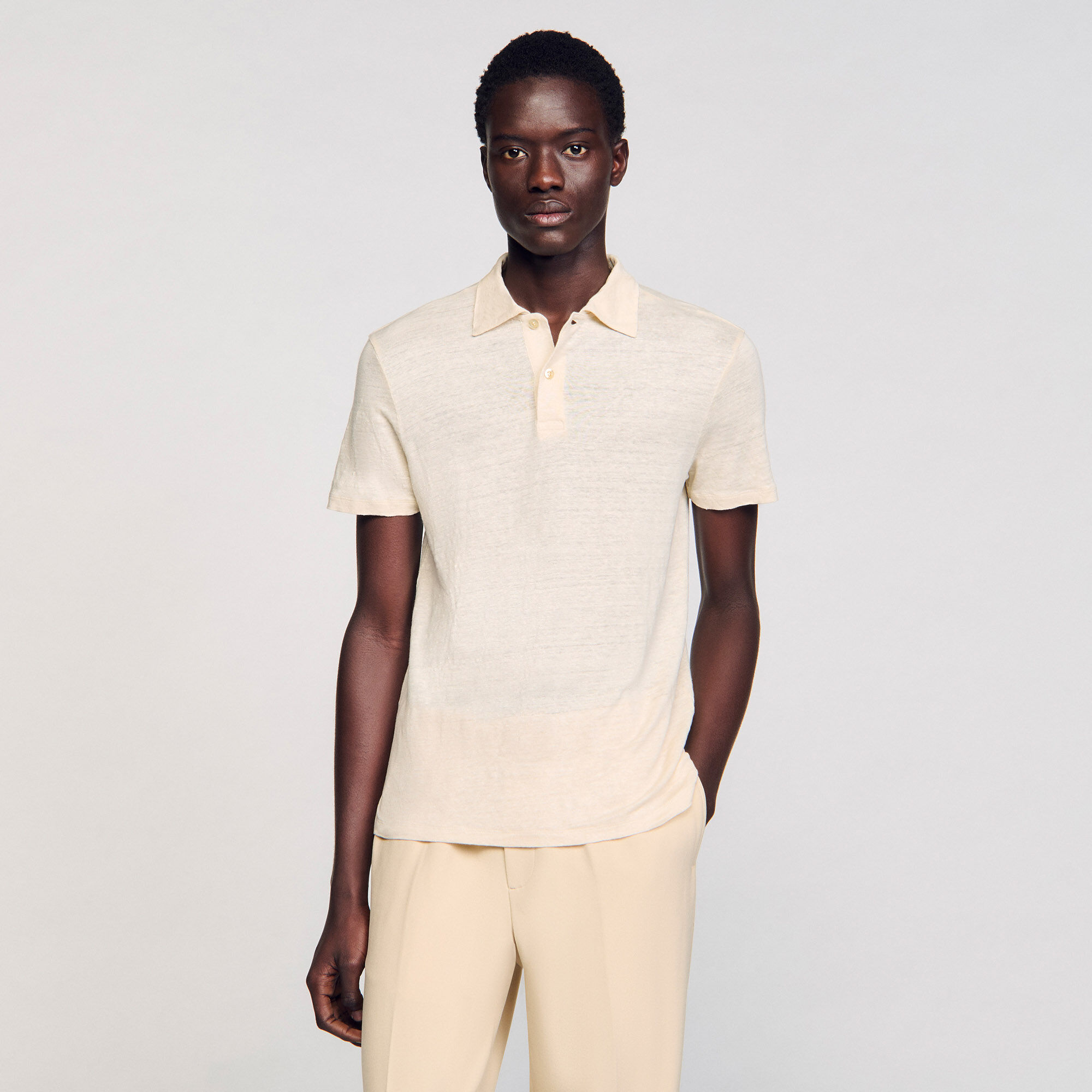 Polo in lino
