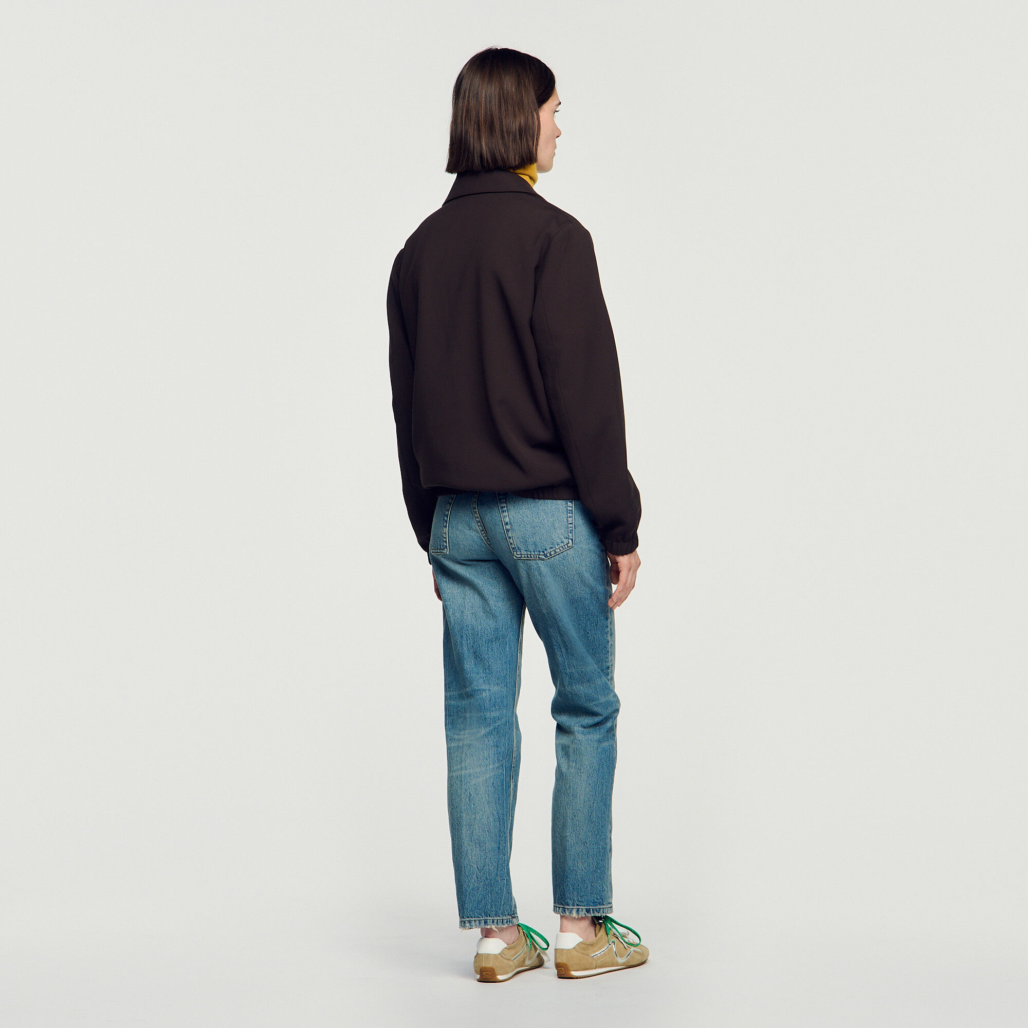 Giubbotto in lana con zip - Uomo | Sandro