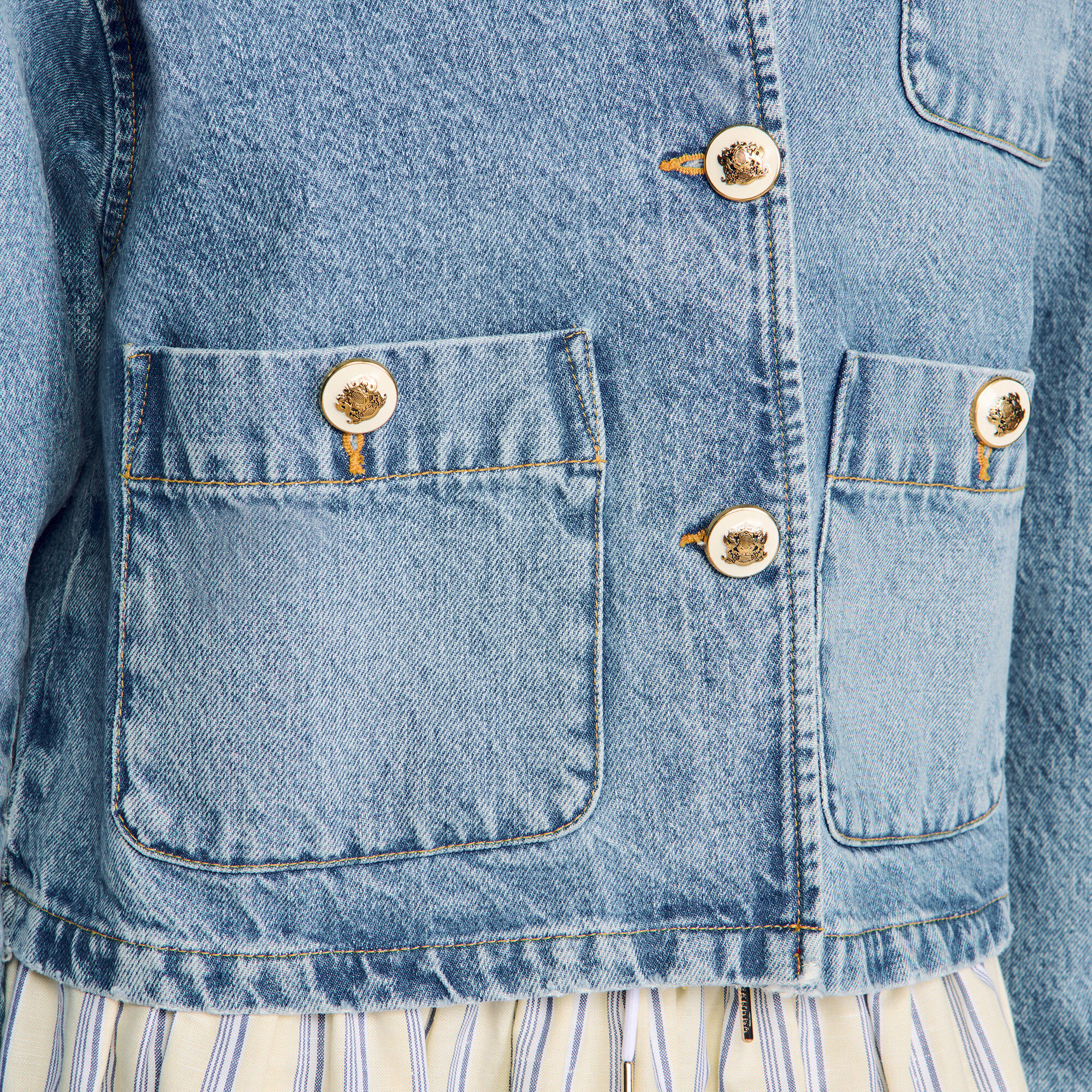 Giubbotto di jeans
