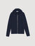 Gilet con zip e cappuccio
