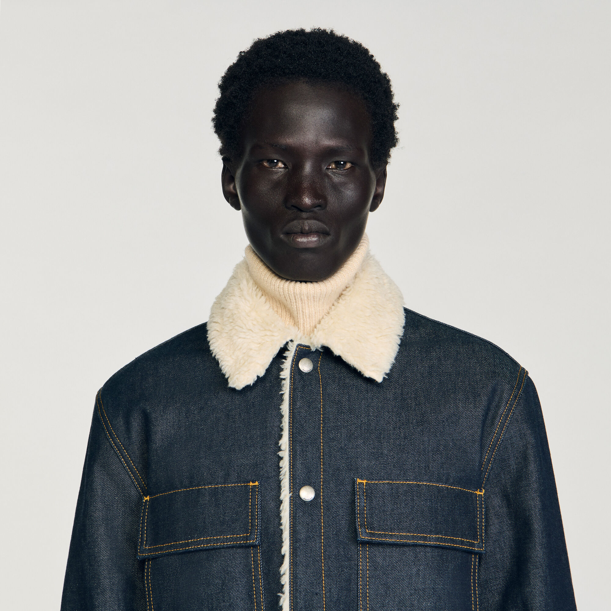 Overshirt in denim
