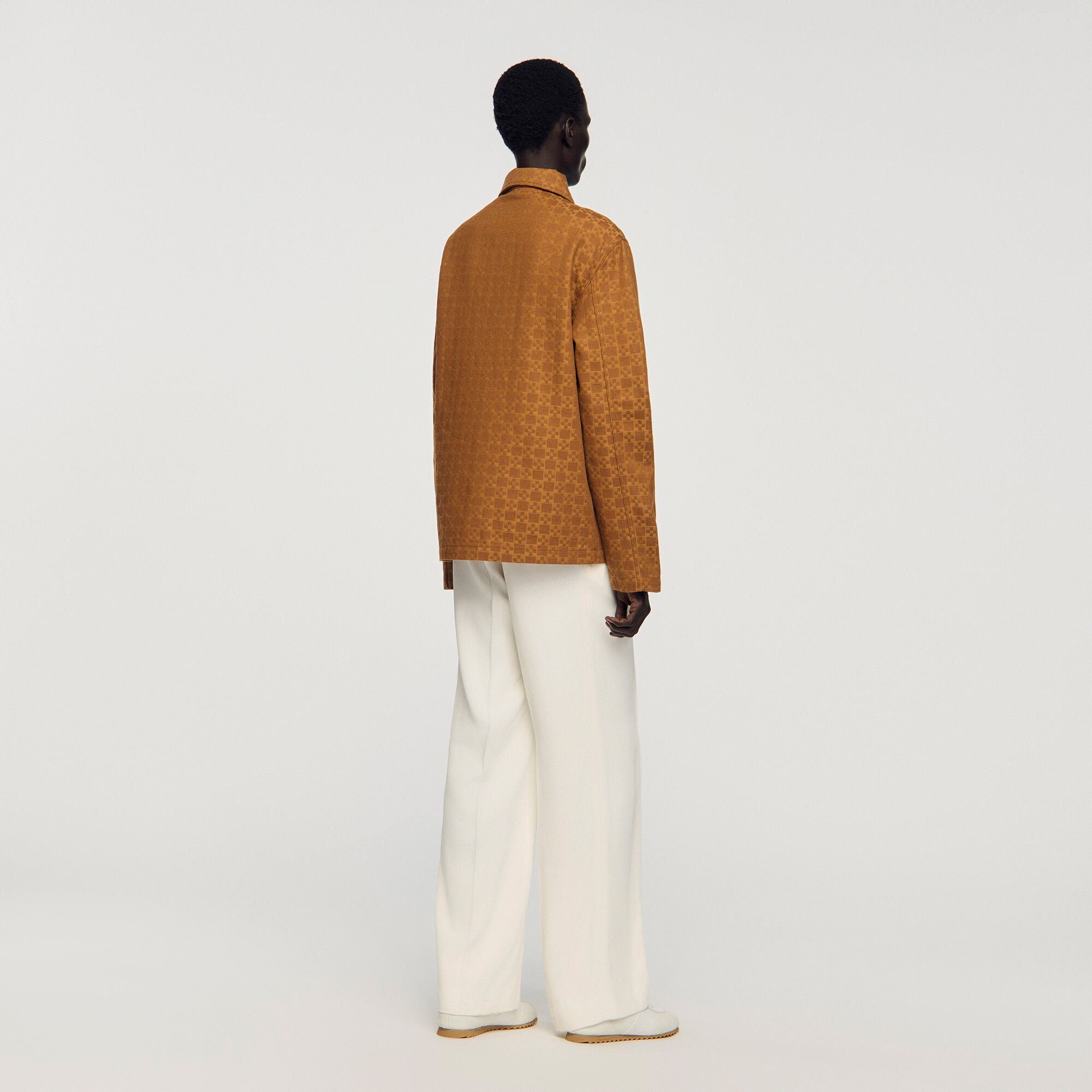 Giubbotto in denim Square Cross