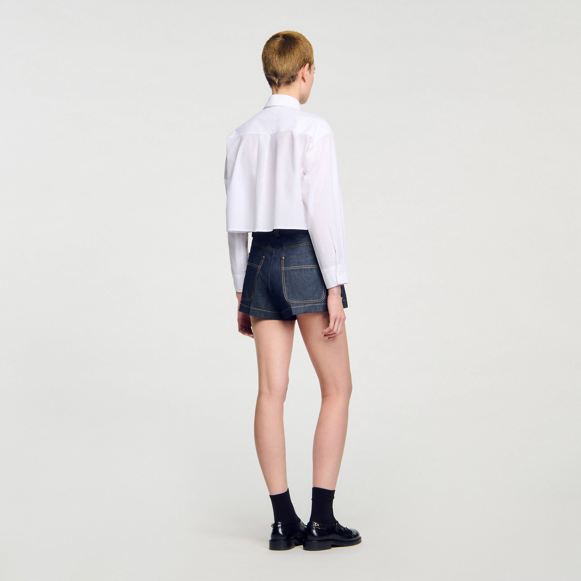 Shorts in denim
