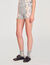 Shorts in maglia a rombi