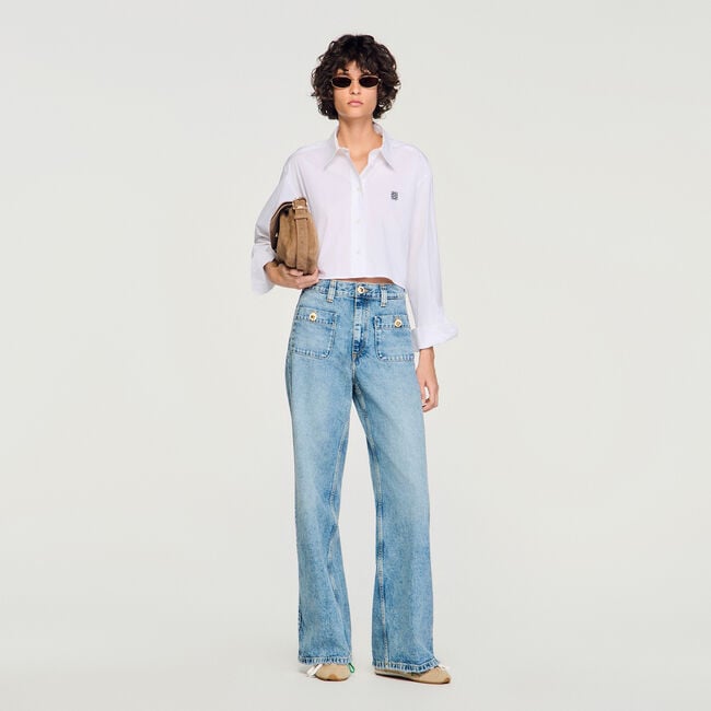 Jeans d&eacute;lav&eacute;