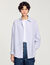 Camicia a righe glitterata