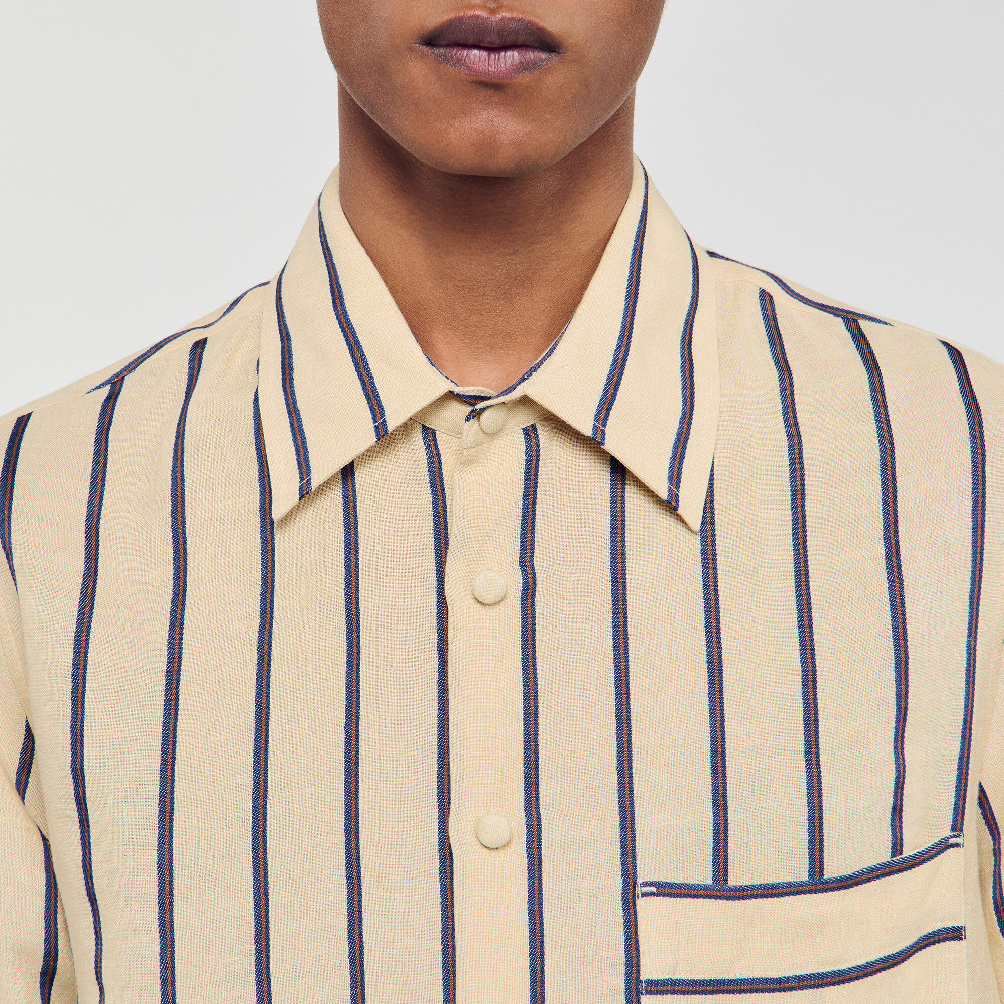 Camicia a righe