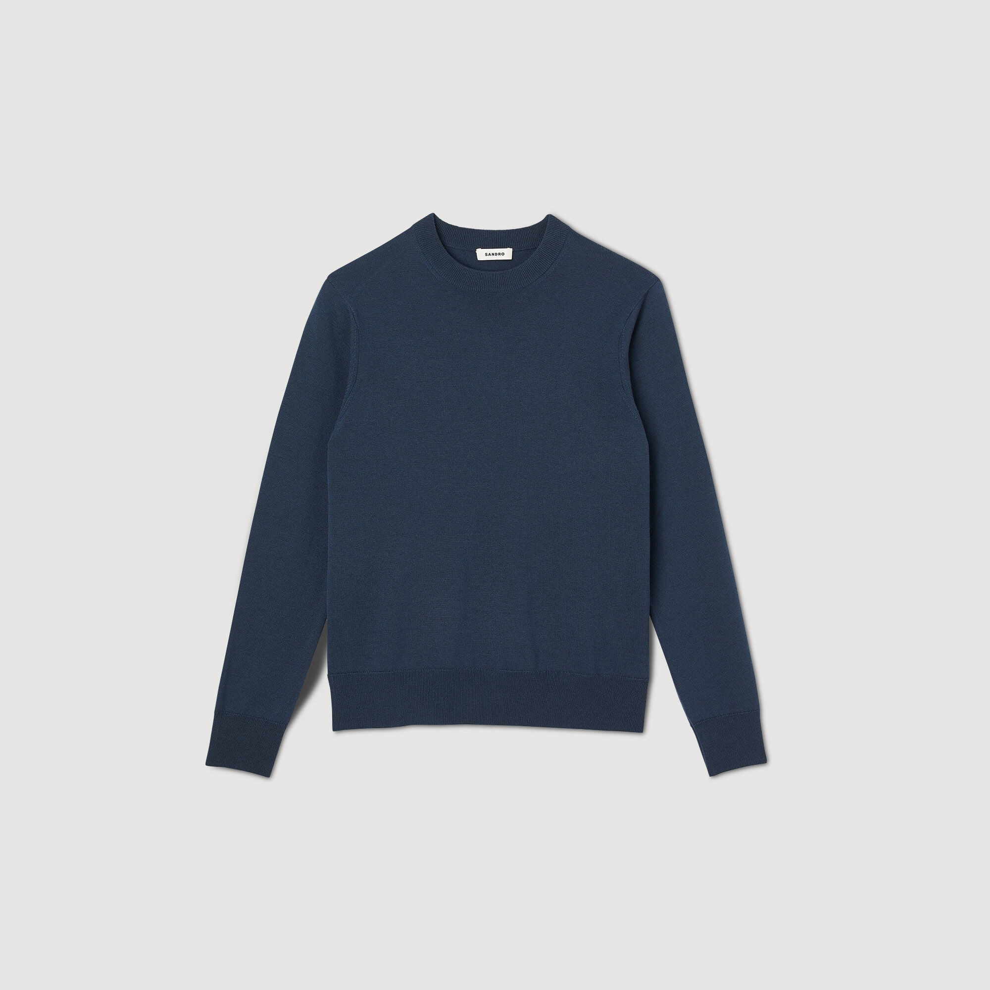 Pullover in maglia sottile in lana