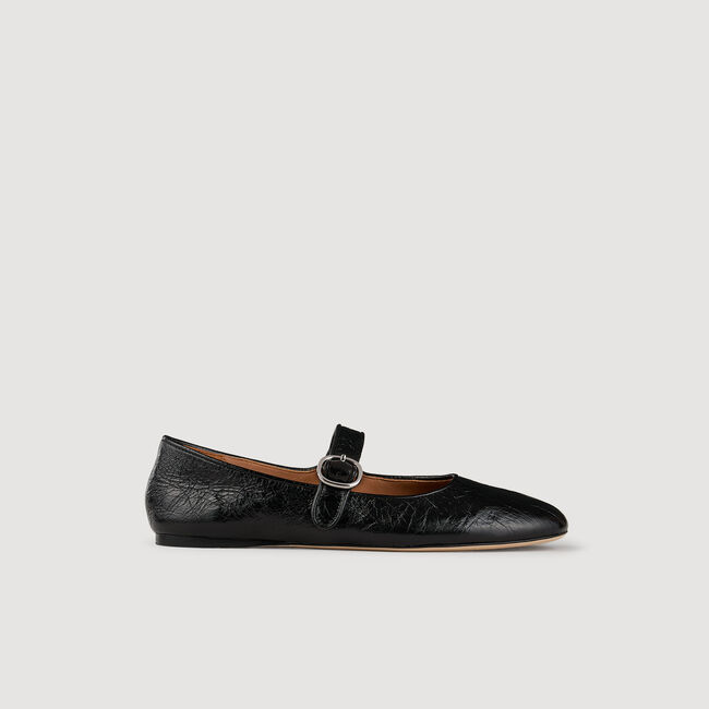 Ballerine in pelle lucida