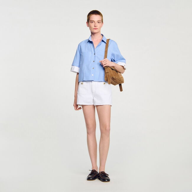 Shorts in denim