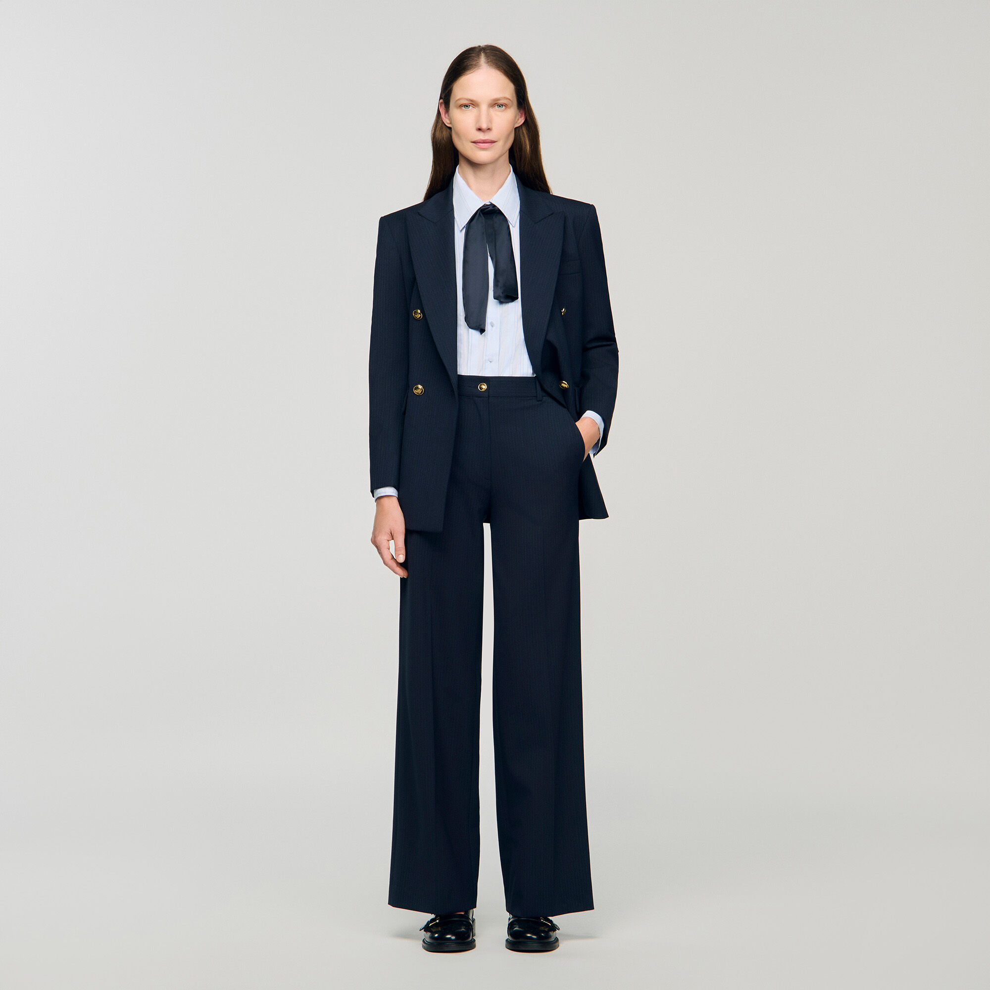 Pantaloni a righine