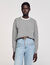 Maglione con colletto a contrasto